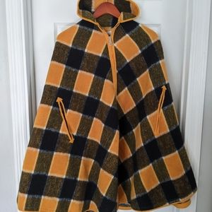 Vintage wool cape 1960s